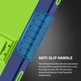thumbnail image 4 of FIEWESEY Case Compatible With T-Mobile Revvl Tab 2 2025 Released 10.1 inch Hybrid Heavy Duty Shockproof Hard Back Cover Built in Kickstand Shoulder Strap For Revvl Tab 2 2025 10.1" - NavyGreen, 4 of 8