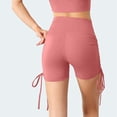thumbnail image 2 of Biker Shorts for Women Booty Volleyball High Waisted Tummy Control Black Spandex Shorts for Yoga Dance Workout, 2 of 6