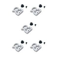 thumbnail image 3 of fastboy Motor Mount Holder Remote Control Crawler Upgrade Gear Maintenance Part Silver 5Set, 3 of 6
