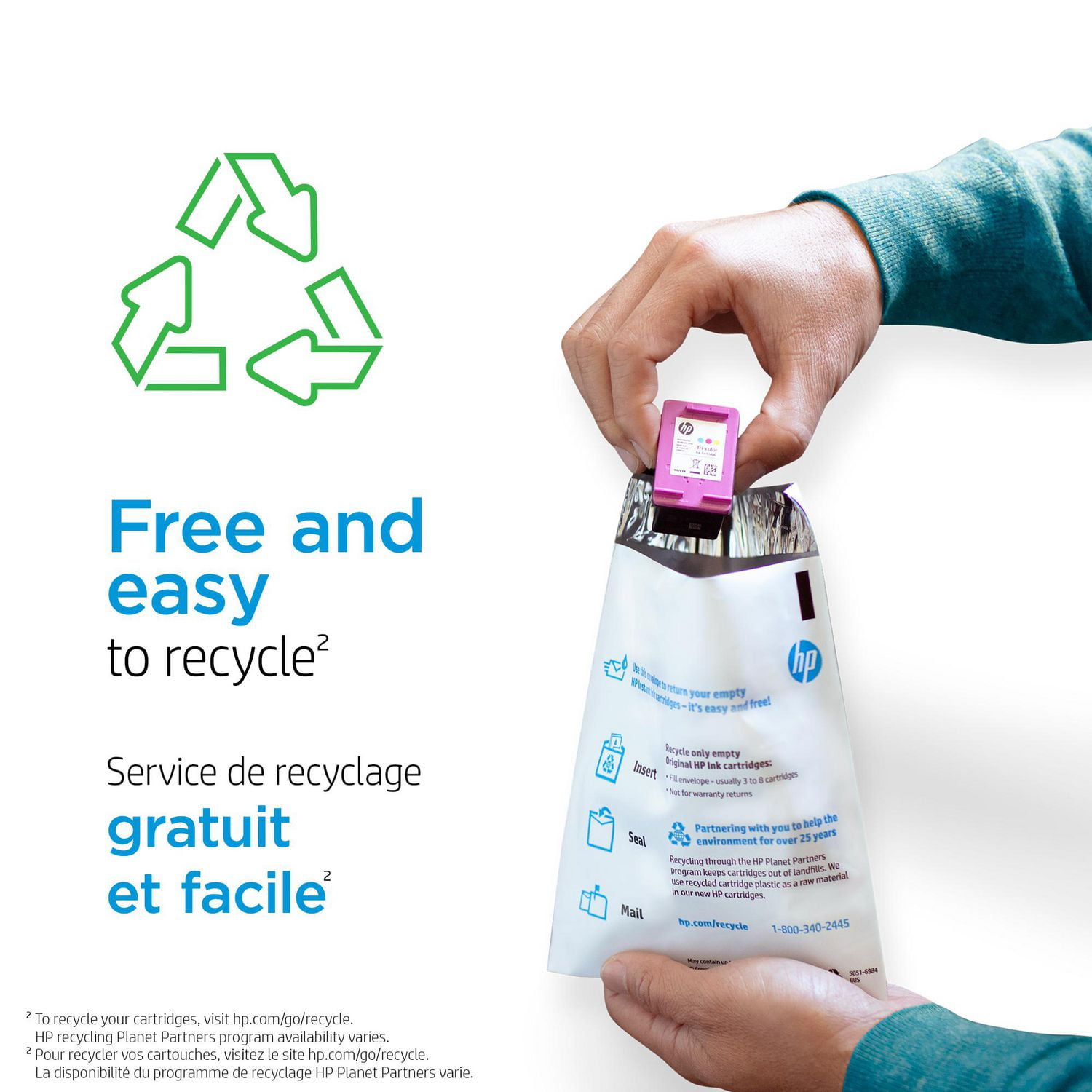 HP 63XL Cartouche d’encre noire à rendement élevé d’origine (F6U64AN) Noir