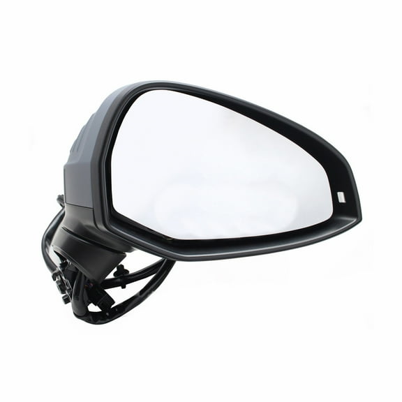 For Audi A4 2017 2018 Door Mirror Passenger Side | Power | Heated | w/Signal | Paint To Match | Replacement For 8W1857410N9B9 | AU1321135