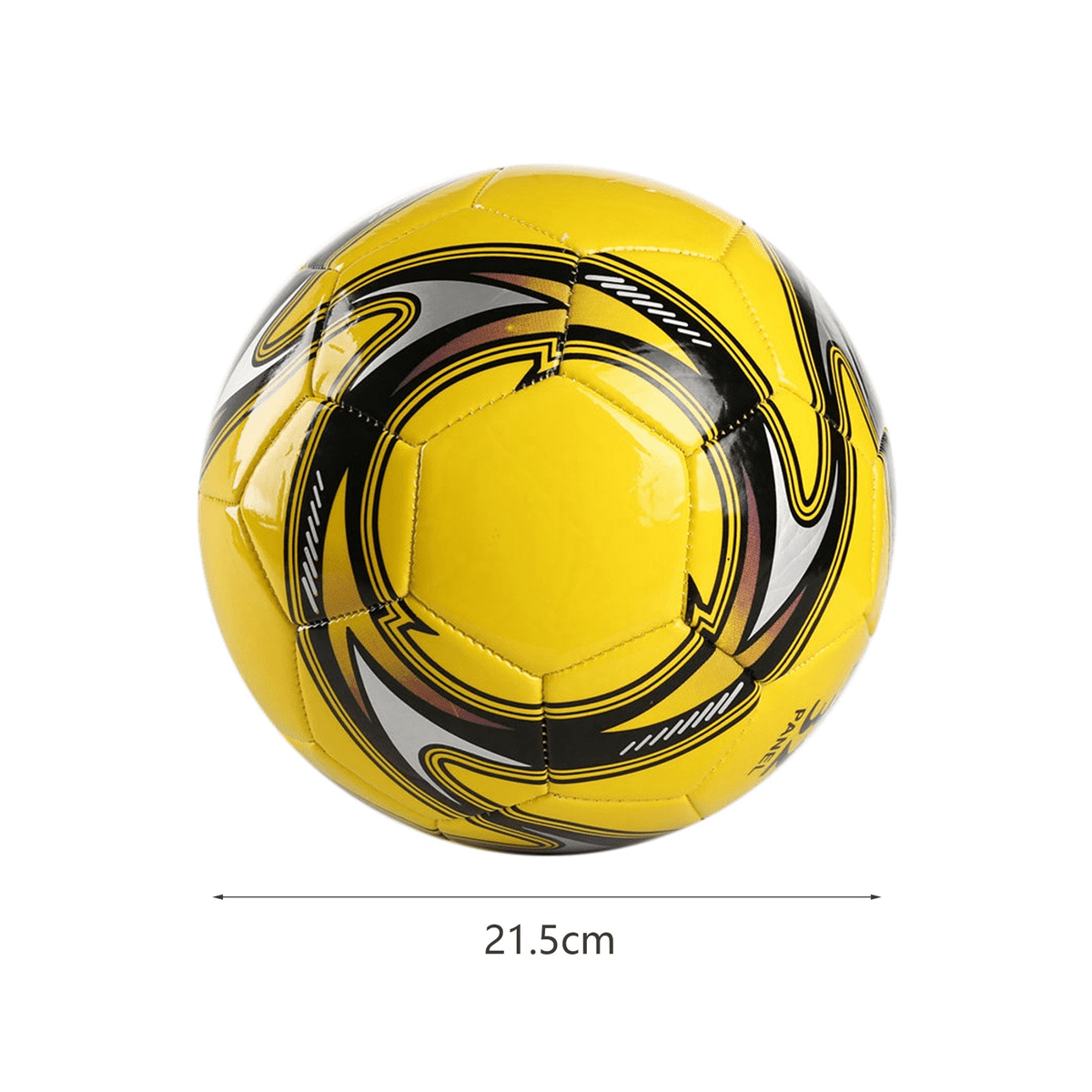 3X Train Leather Soccer Size 5 Train Match Football Non- Football Game Indoor and Outdoor Football