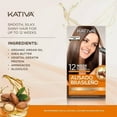 thumbnail image 6 of Kativa Brazilian Keratin Straightening Kit – 12 Week Professional Home Use Treatment with Organic Keratin & Argan Oil for Straighter, Shinier Hair, 6 of 8