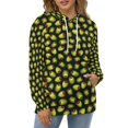 thumbnail image 1 of Sweat à Capuche Motif Pimentos Verts et Rouges pour Hommes et Femmes, Pull Imprimé Ample, 1 of 5