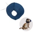 thumbnail image 4 of ATTOE Pethouzz Soft Cat Recovery Collar, Cat Cone Collar, Nonwoven Fabric Elizabeth Collar, Loops-Protective Wound Healing Specially Designed for Cats, 4 of 6