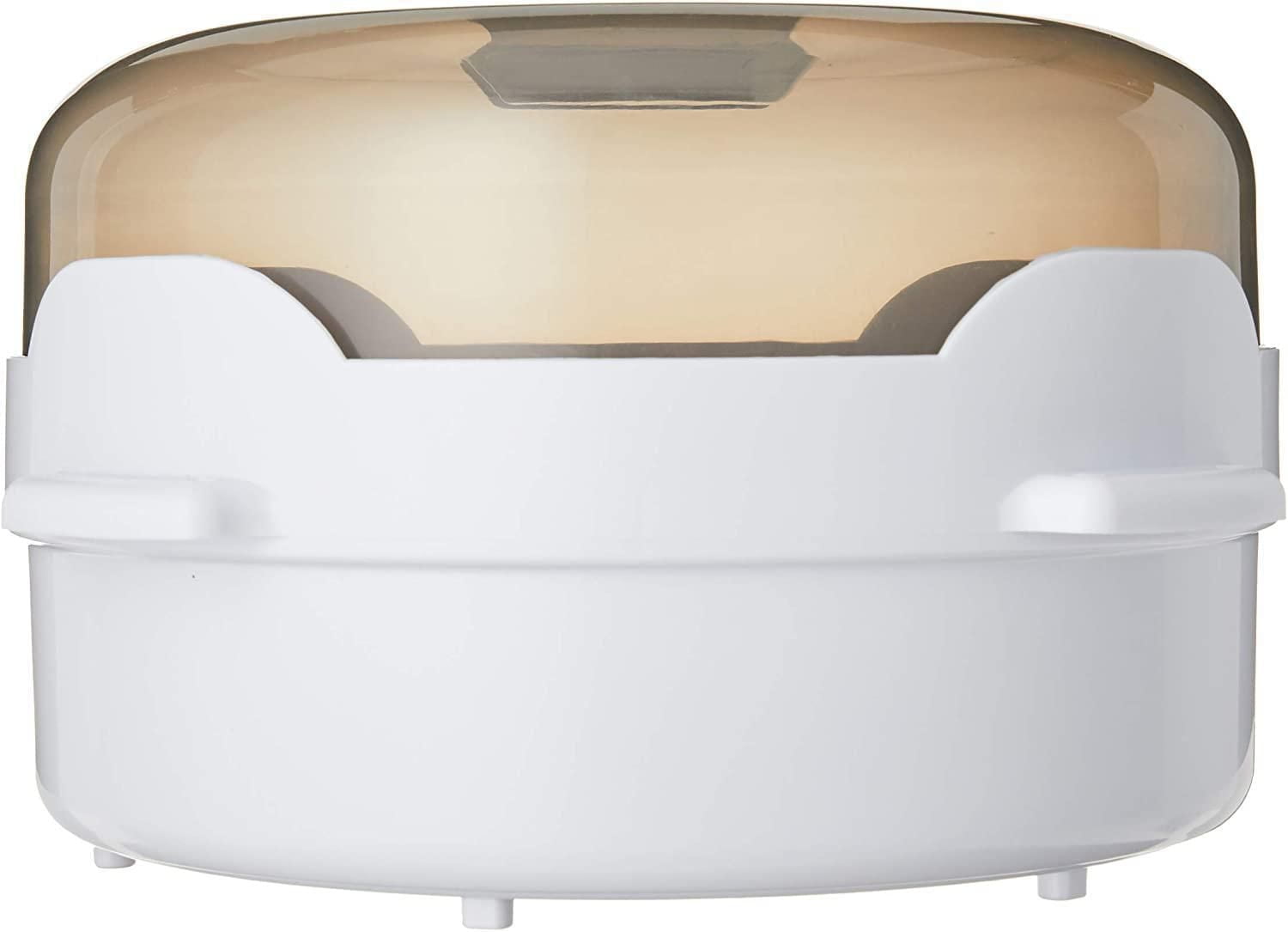 Dr. Brown's Microwave Steam Sterilizer for Baby Bottles, Nipples, Bottle Parts, Pacifiers, Teethers and Breast Pump Parts