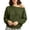 Army Green-Hvyesh sweatshirts for women, variant on Womens Off Shoulder Sweatshirt Slouchy Fleece Pullover Tops Casual Solid Crop Top College Teen Workout Gym Sweatshirts