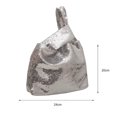 thumbnail image 5 of Bolso Lentejuelas Rhinestone Bolso Mujer Moda Embrague Chica Glitter Monedero (Plata), 5 of 5