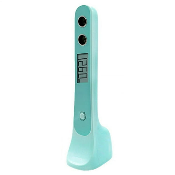 Medidor de Ultrasónico para Niños, Salud y Regla de Electrónica para Medir la Corporal Azul