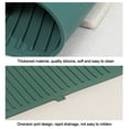 thumbnail image 4 of Durable Water Catcher Bathroom Faucet Mat Draining Pad Countertop Protector Sink Splash Guard BEIGE SMALL, 4 of 8