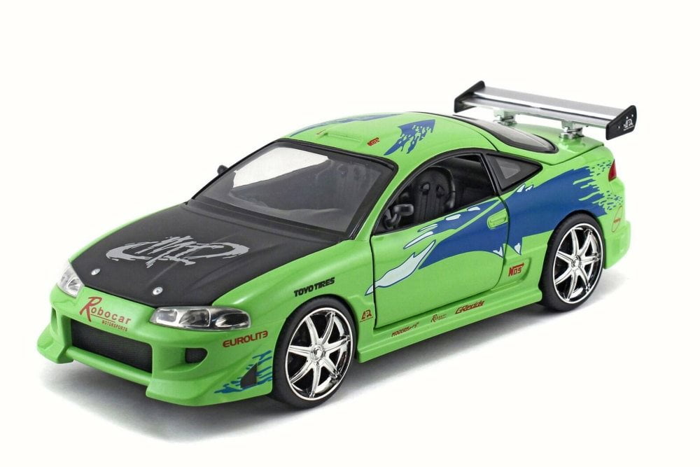 2001 Mitsubishi Eclipse, Purple, Roman's car in '2 Fast 2 Furious