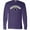 Purple, variant on Inktastic Fantasy Football Office of the Commissioner Long Sleeve T-Shirt