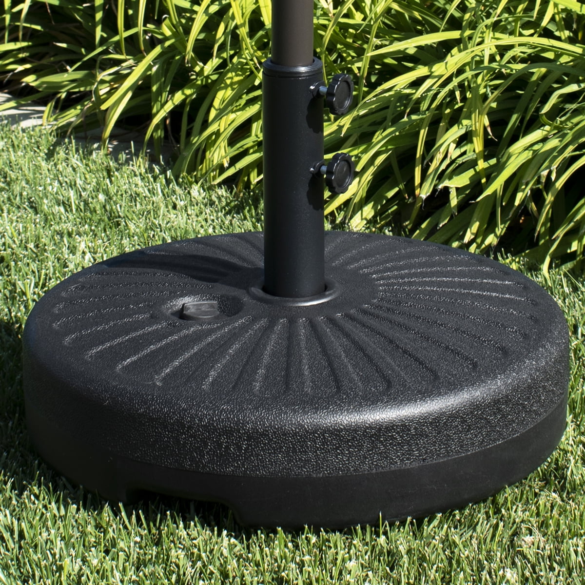 50 Pound Umbrella Base 20’’ Water Filled Stand-Outdoor Patio Market-Heavy Duty 