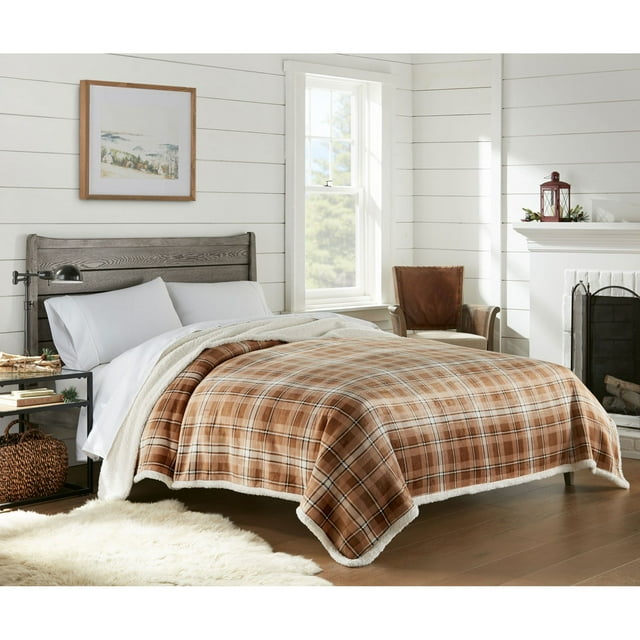 Member's Mark Plush Sherpa Blanket, Assorted Styles