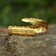 thumbnail image 5 of Accesorios de metal brazalete Set Mujer Europea Hoja Geométrica Espiral Brazo pulsera se puede ajustar GLOD, 5 of 8