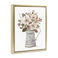 thumbnail image 3 of Stupell Industries Muted Country Flower Can Floral Painting Gray Floater Framed Canvas Art Print Wall Art, 17 x 21, 3 of 9