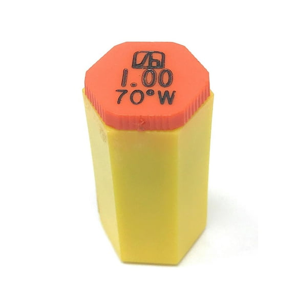 1.00 GPH 70 DEGREE W (SEMI SOLID) NOZZLE. OLD ITEM NO. 70510.