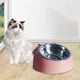 thumbnail image 4 of Cuenco para perros y gatos, alimentador de agua antideslizante para alimentos, contenedor de protección para el cuello, de alimentación, , Rosado Sunnimix Cuencos para gatos, 4 of 5