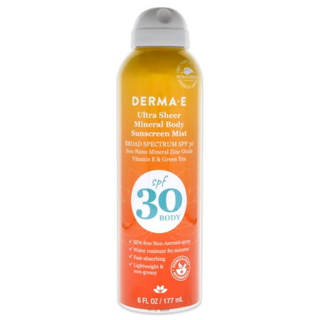 UPC 030985004281 product image for Derma-E Ultra Sheer Mineral Body Sunscreen Mist SPF 30  6 oz Sunscreen | upcitemdb.com