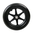 thumbnail image 2 of relayinert 12inch Wheelchair Replacement Rear Wheel for Wheelchairs Walkers Accessories Black, 2 of 8