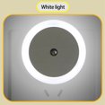 thumbnail image 3 of Night light, insert wall with light sensor, LED night light, staircase, hallway light, warm white, 3 of 5