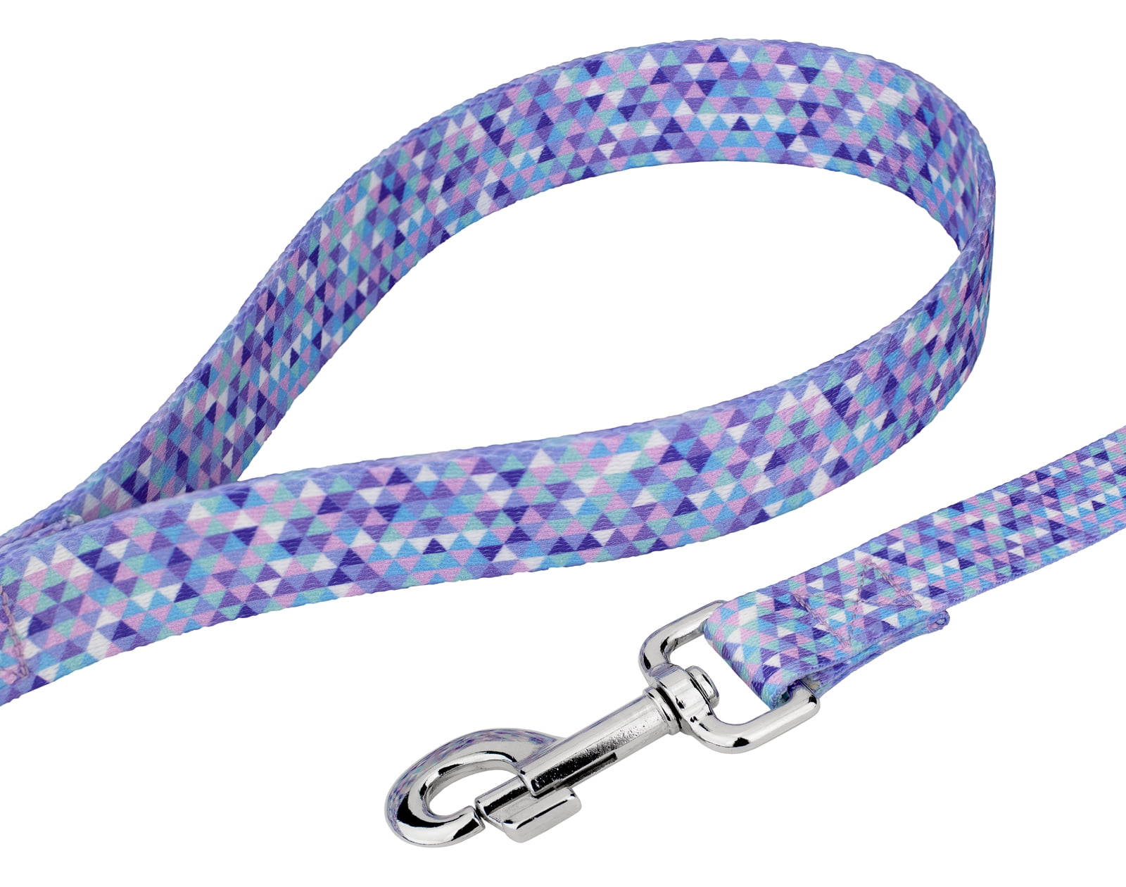 Country Brook Petz® Mermaid Mosaic Everyday Dog Collar and Leash, Medium