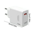 thumbnail image 3 of 120W Super Fast USB Charger, High-Speed Charging for Smartphones, Compact and Portable, Reliable Performance, 3 of 4