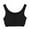 Black, variant on Seductiva Sports Bras for Women Plus Size Women's Bras Soft Wireless Bra for Moms & Seniors Push Up Comfort Soft No Underwire 1PC