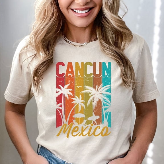 Cancun Mexico Vacation T-Shirt, Family Trip 2024 Tee, Cancun Travel Shirt, Mexico Vacation Shirt, Summer Holiday Tee