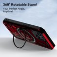 thumbnail image 5 of ShellTech for iPhone 15 case Compatibe with Mag Safe compatibility and a 360-degree rotatable ring stand feature,Purple, 5 of 7