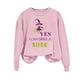 thumbnail image 2 of Heisall Womens Hoodies Halloween Print Long Sleeve Loose Casual Crew Neck Sweatshirts 2025 New Arrival Fashion Style, 2 of 4