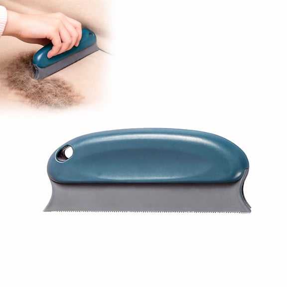 Pet Hair Remover Brush Double Serrated Structure Pet Hair Detailer for Car Interiors Furniture Carpet Couch Sofa Bed Clothes Blinds Cat & Dog Hair lint Remover Brush