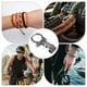 thumbnail image 2 of Uxcell Broche de Pulsera de Paracord [5PCS] - Grillete de Metal Ajustable para Pulseras Cinturón [Plata-Cabeza redonda], 2 of 6