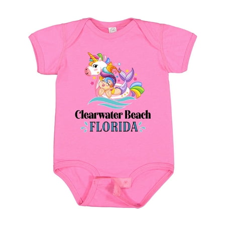 

Inktastic Clearwater Beach Florida Gift Baby Girl Bodysuit