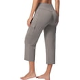 thumbnail image 5 of Capri Pants For Women,Gauze Pants Pleated Pants Pilates Pants Pull On Dress Pants Tummy Control Leggings Petite Summer Pants Wide Leg Crop Pants Summer Pants For Women Beach Trousers, 5 of 6