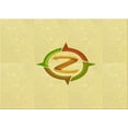 thumbnail image 1 of Ahgly Company Machine Washable Indoor Rectangle Transitional Sun Yellow Area Rugs, 2' x 3', 1 of 7