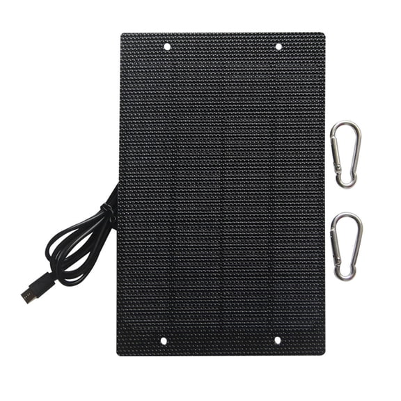 Solar Panel for Security Camera Solar Panel Outdoor Rechargeable Battery Camera Waterproof Adjustable Security Mount