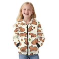 thumbnail image 4 of Chaqlin Classic Horse Fuzzy Hooded Sweatshirt for Boys and Girls - Lightweight Comfy Casual Pullover with Pockets for Fall and Winter Outdoor Wear, 4 of 7