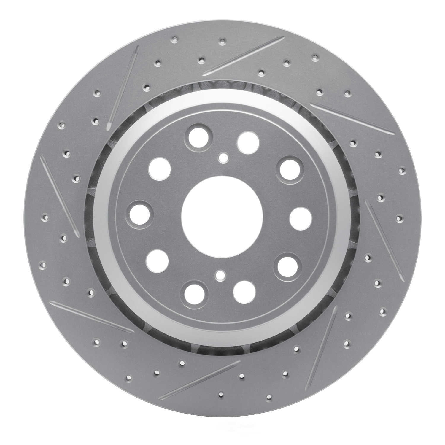 Dynamic Friction Company 830-75018L DFC Geoperformance Rotor - Drilled and Slotted