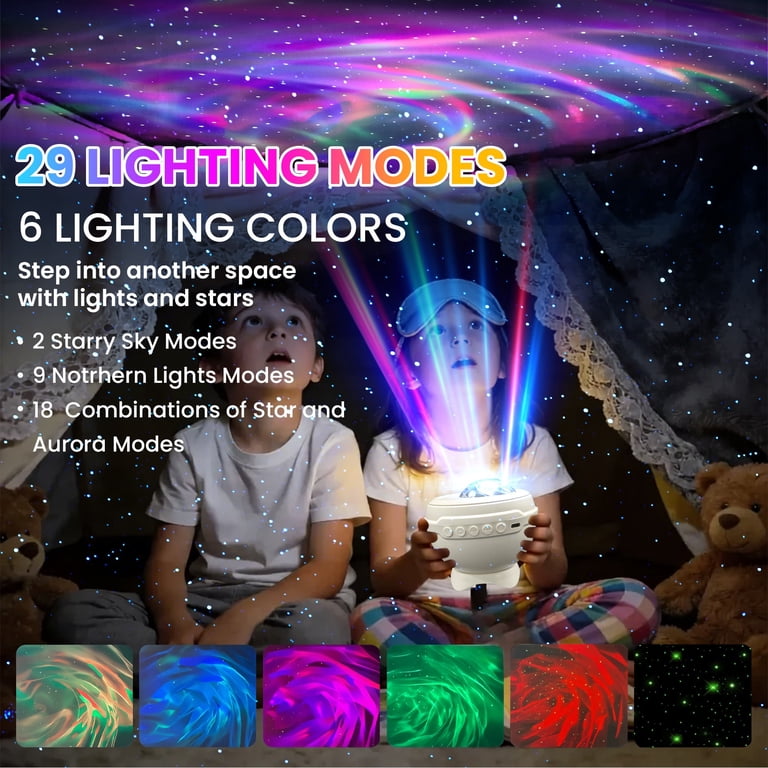 DAYBETTER Aurora Star Projector with Bluetooth Speaker photo 6