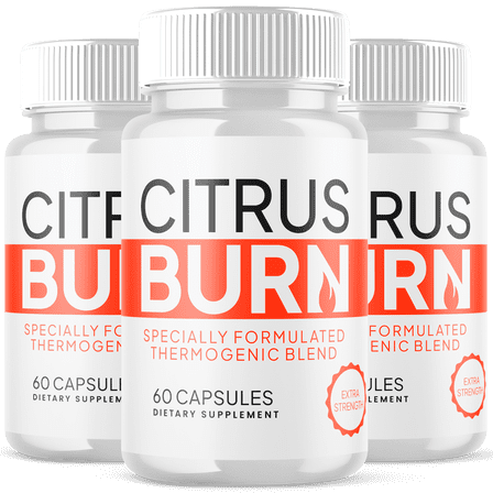 CitrusBurn Advanced Formula Pills Supporting Energy and Healthy Lifestyle 180 Capsules