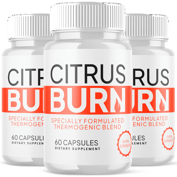 CitrusBurn Advanced Formula Pills Supporting Energy and Healthy Lifestyle 180 Capsules