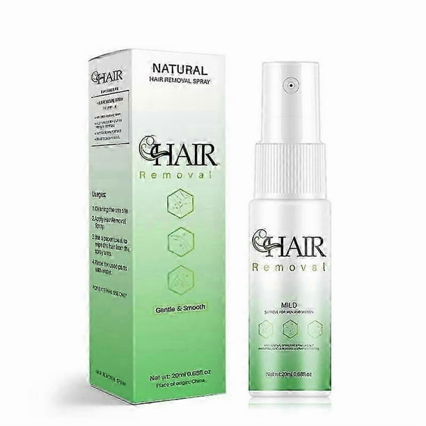 Hair Removal Spray for Men Women, Painless Long Lasting Hair Removal Cream Foam for Back, Chest, Arms, Legs and Underarms, Gentle Hair Removal Spray f