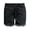 Black, variant on XINXIAOO Girls Jean Shorts Summer Casual Black Athletic Denim Elastic Waist Drawstring Shorty Shorts for Girls 9-10 Years