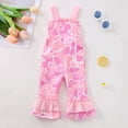 thumbnail image 2 of Ymyiu Baby Rompers Girl Short Sleeve Newborn Infant Baby Girls Clothes Sleeveless Romper Dress Toddler Romper 18 24 Months (Pink,18-24 Months), 2 of 6