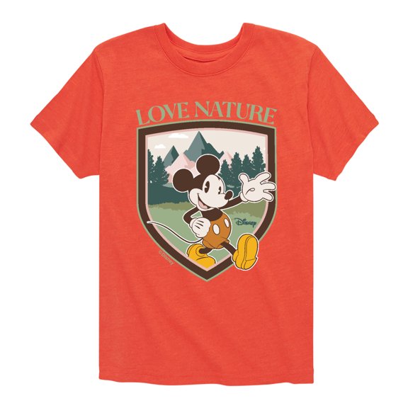 Disney - Love Nature - Toddler & Youth Short Sleeve Graphic T-Shirt