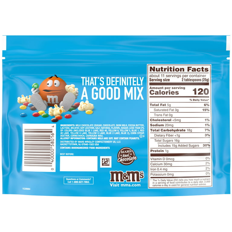 M&M'S Minis Milk Chocolate Candy Sharing Size Resealable Bag, 9.4 oz - Food  4 Less