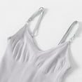 thumbnail image 5 of Miluxas Bodysuit for Women Tummy Control Shapewear Body Shaper Seamless Spaghetti Strap A-White XXL(XXL), 5 of 9