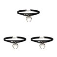 thumbnail image 1 of Qarigey Necklace Geometric Adjustable Moon Hanging Pendants Choker Valentines Day Necklaces Layered Gift for Women Girls Daily Dress Type1 NO1, 1 of 6