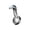White, variant on Hometravel Car Joysticks Push to Start Button Cover, Universal Auto Interior Start Button Protector, Metal Start Rocker Lever Accessories for Car, Truck, SUV
